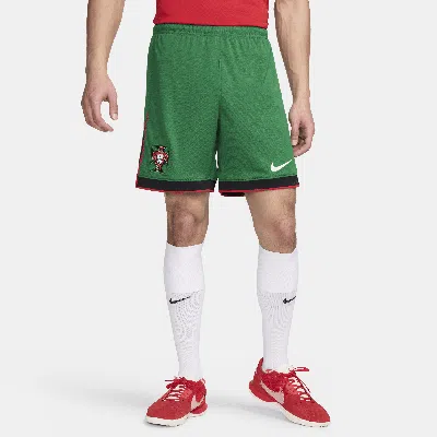 Nike Portugal 2024 Stadium Home  Men's Dri-fit Soccer Replica Shorts In Green