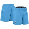 NIKE NIKE POWDER BLUE MILWAUKEE BREWERS AUTHENTIC COLLECTION CITY CONNECT PRACTICE PERFORMANCE SHORTS