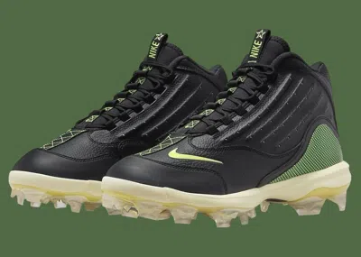 Pre-owned Nike Pre Sale  Griffey 2 Mcs Cleat Color Black Volt Hf1579-001 Size 7 - 14 In Gray