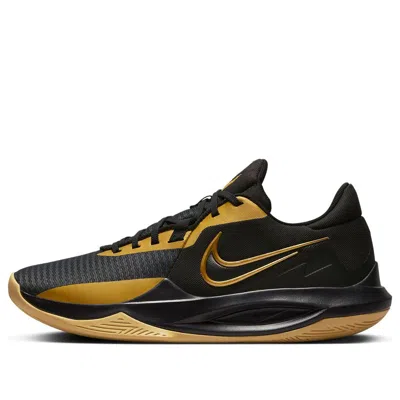 Nike Precision 6 Swoosh Sneakers In Black