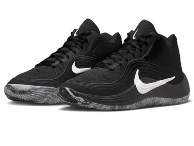 Nike Precision 8 Low Mens Basketball Shoes In Black