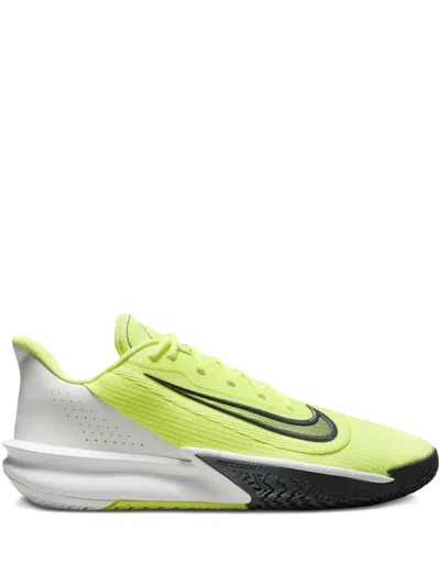 Nike \precision Vii "volt" Sneakers In Green
