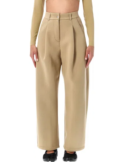 Nike Pre-game Double-sided Fleece Tailored Trousers In Brown