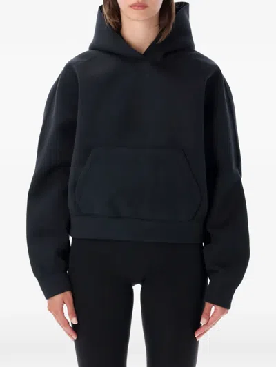 Nike Pre-game Fleece Oversized Hoodie In Black