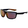 Nike Premier Rectangle-frame Sunglasses In Black
