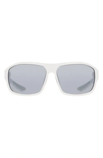Nike Premier Stride 63mm Rectangular Sunglasses In Neutral