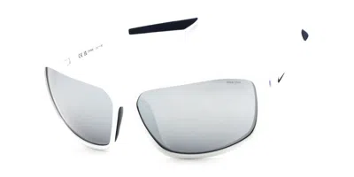 Nike Premier Stride Ib3286x 100 Occhiali Da Sole Bianchi Per Uomo In White