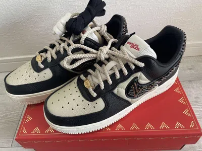 Pre-owned Nike Premium Goods X  Dv2957-001 Air Force 1 Low The Sophia Wmns From Japan In Black