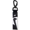Nike Premium Key Fob In Black/white