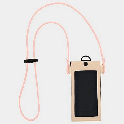 Nike Premium Phone Crossbody Bag In Crimson Tint/crimson Tint/white