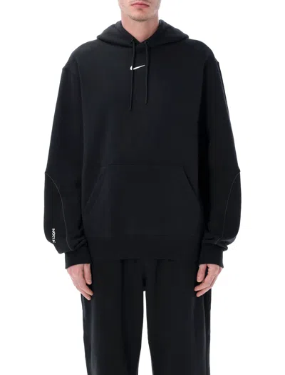 Nike Premium Urban Hooded Sweatshirt - Size L In Black