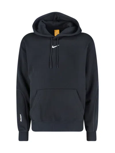 Nike Premium Urban Hooded Sweatshirt - Size L In Blue