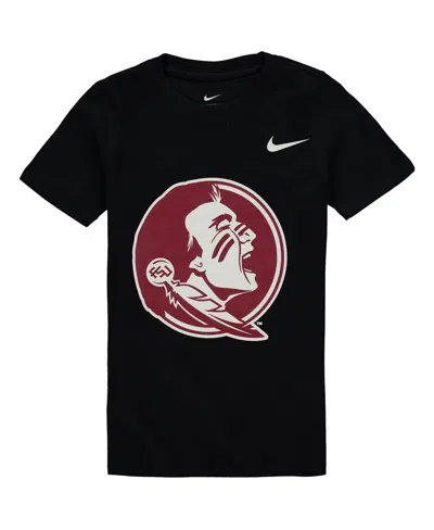 Nike Kids' Preschool Black Florida State Seminoles Logo T-shirt