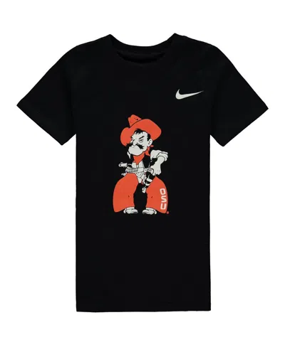 Nike Kids' Preschool Black Oklahoma State Cowboys Logo T-shirt