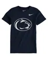 Nike Preschool Boys And Girls  Navy Penn State Nittany Lions Logo T-shirt In Navy