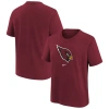 Nike Preschool  Cardinal Arizona Cardinals Team Wordmark T-shirt In Red