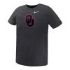 Nike Preschool  Charcoal Oklahoma Sooners Legend Color Pop Performance T-shirt In Gray