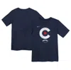 NIKE PRESCHOOL NIKE NAVY CHICAGO CUBS CITY CONNECT LARGE LOGO T-SHIRT