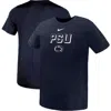 Nike Preschool  Navy Penn State Nittany Lions Legend Performance T-shirt In Black
