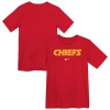 Nike Preschool Red Kansas City Chiefs Wordmark T-shirt In Red