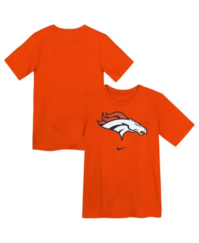 Nike Kids' Preschool Orange Denver Broncos Primary Logo Legend Performance T-shirt