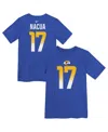 Nike Big Boys And Girls Puka Nacua Royal Los Angeles Rams Player Name Number T-shirt In Royal