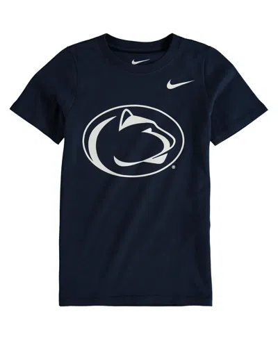 Nike Babies' Preschool Unisex  Navy Penn State Nittany Lions Logo T-shirt