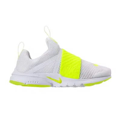 Pre-owned Nike Presto Extreme Se Gs 'white Volt' | Kid's Size 4