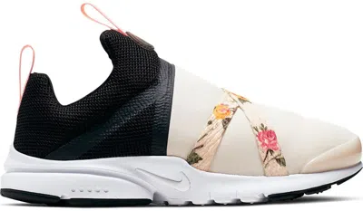 Pre-owned Nike Presto Extreme Vintage Floral Sneakers In Black/pink Tint/pale Ivory