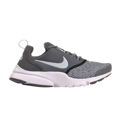 Pre-owned Nike Presto Fly Se Gs 'grey Glacier Blue' | Kid's Size 4 In Gray