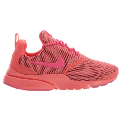 Pre-owned Nike Presto Fly Se (women's) Sneakers In Hot Punch/pink Blast