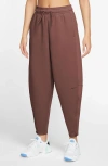Nike Prima Dri-fit Crop Joggers In Sepia Brown/black