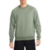 Nike Men's Primary Fleece Dri-fit Uv Performance Crew In Jade Horizon/ Jade Horizon