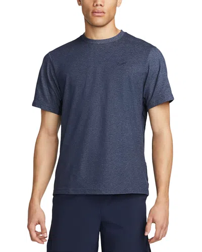 Nike Primary Dri-fit Tee In Obsidian Heather