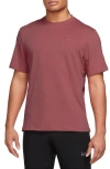 Nike Primary Training Dri-fit Short Sleeve T-shirt In Brown
