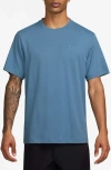 Nike Primary Training Dri-fit Short Sleeve T-shirt In Aegean Storm