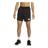 Nike Printed Casual Shorts 'black' In Multi