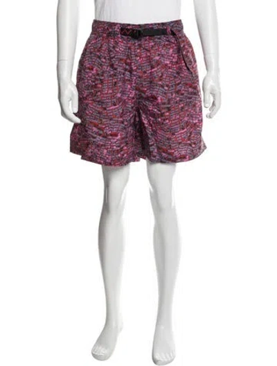 Pre-owned Nike Printed Jogger Shorts W/ Tags In White