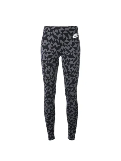 Nike Printed Leggings In Black