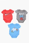 Nike Printed Set 3 Bodysuits