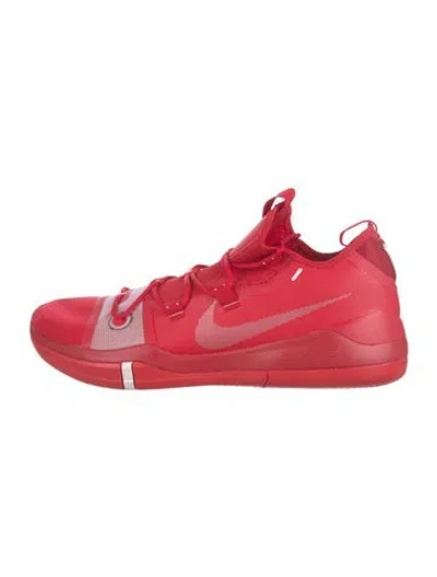 Pre-owned Nike Printed Sneakers In Red