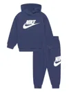 Nike Boys Nkn Club Fleece Tracksuit In Blue