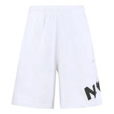 Nike Printing Casual Sports Breathable Shorts White