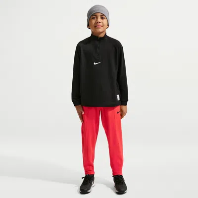 Nike Pro Big Kids' (boys') Dri-fit Fleece Pants In Red