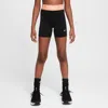 Nike Pro Big Kids' (girls') Dri-fit 5" Shorts In Black