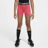 Nike Pro Big Kids' (girls') Shorts In Pink