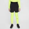 Nike Pro Dri-fit Big Kids' (boys') Tights In Yellow