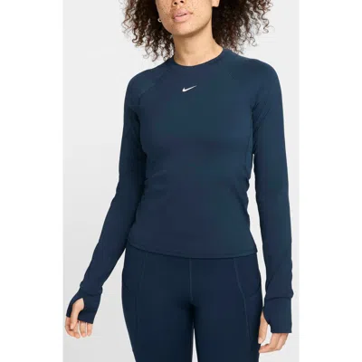 Nike Pro Dri-fit Long Sleeve Top In Multi