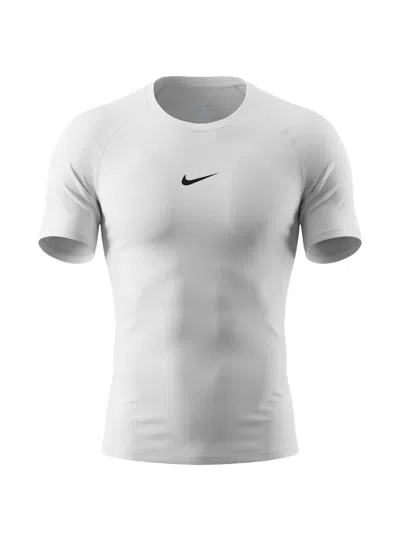 Nike Pro Dri-fit Slim-fit T-shirt In White