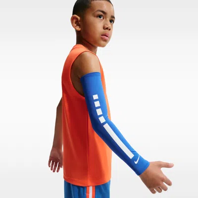 Nike Pro Elite 2.0 Kids' Sleeves In Blue